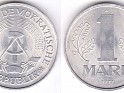 Deutsche Mark DDR - 1 Mark - Germany - 1982 - Aluminum - KM# 35.2 - 25 mm - 0